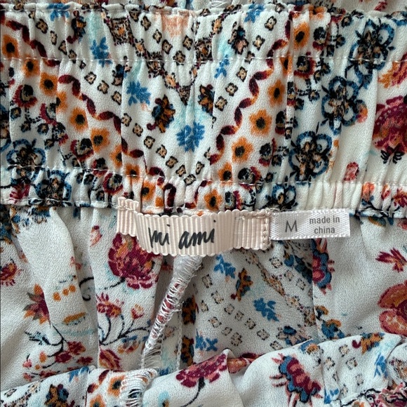 Mi Ami  Multicolor Floral Pants - Picture 2 of 4
